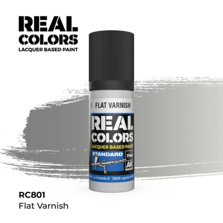 AK - Peinture Real Colors : Flat Varnish - 17 ml