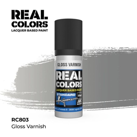 AK - Peinture Real Colors : Gloss Varnish - 17 ml