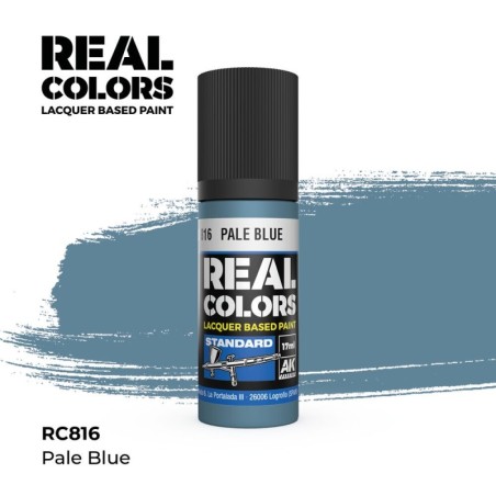 AK - Peinture Real Colors : Pale Blue - 17 ml