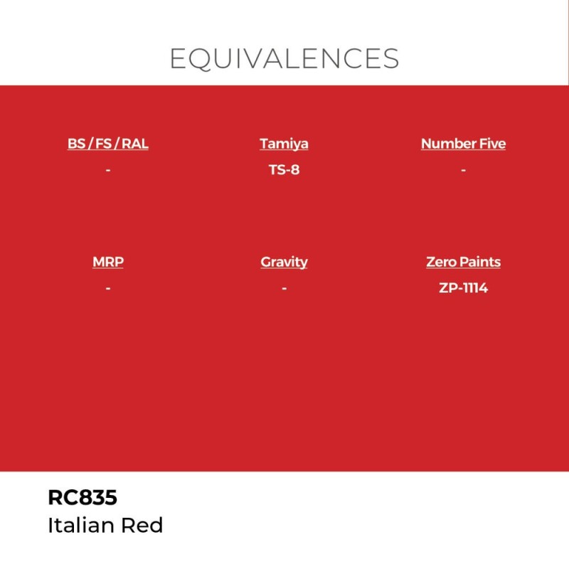 AK - Peinture Real Colors : Italian Red - 17 ml