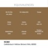  AK - Peinture Real Colors : Gelbbraun - Yellow Brown RAL 8000 - 17 ml