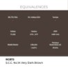  AK - Peinture Real Colors : S.c.c. No.1A Very Dark Brown - 17 ml