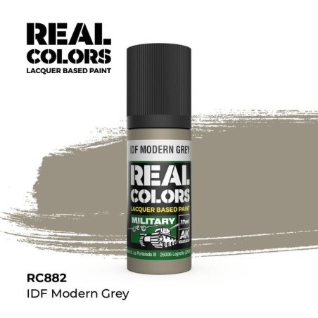 AK - Peinture Real Colors : IDF Modern Grey - 17 ml