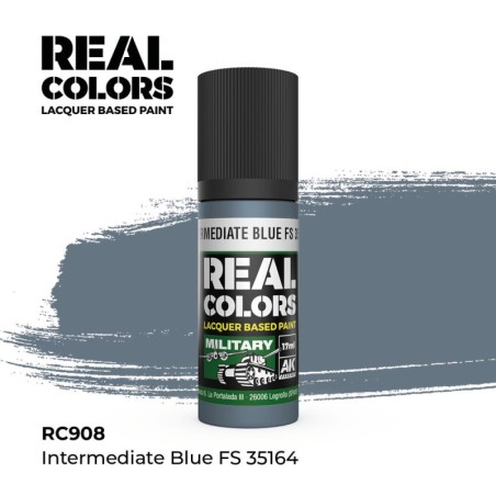 AK - Peinture Real Colors : Intermediate Blue FS 35164 - 17 ml
