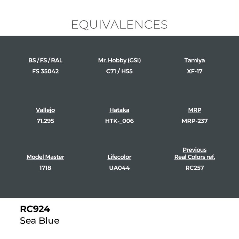  AK - Peinture Real Colors : Sea Blue - 17 ml