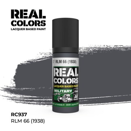 AK - Peinture Real Colors : RLM 66 (1938) - 17 ml