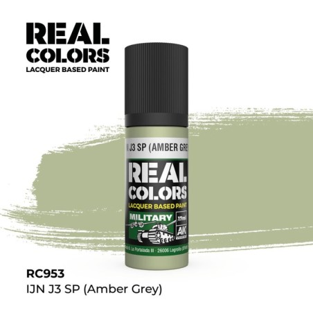 AK - Peinture Real Colors : IJN J3 SP (Amber Grey) - 17 ml