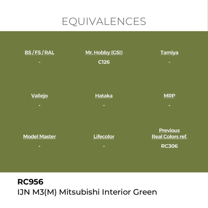  AK - Peinture Real Colors : IJN M3 (M) Mitsubishi Interior Green - 17 ml