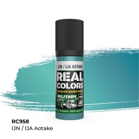 AK - Peinture Real Colors : IJN / IJA Aotake - 17 ml