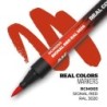  AK - Peinture Real Colors : Real Colors Markers: Signal Red RAL 3020