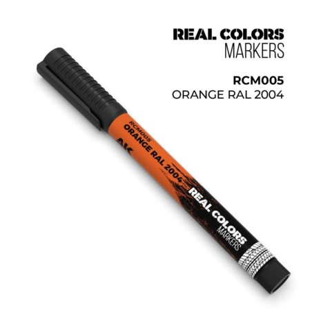 AK - Peinture Real Colors : Real Colors Markers: Orange Ral2004