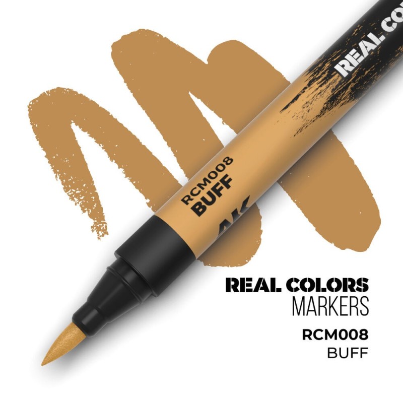  AK - Peinture Real Colors : Real Colors Markers: Buff