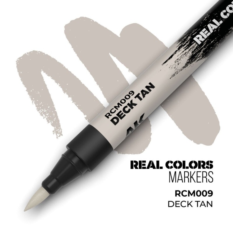  AK - Peinture Real Colors : Real Colors Markers: Deck Tan