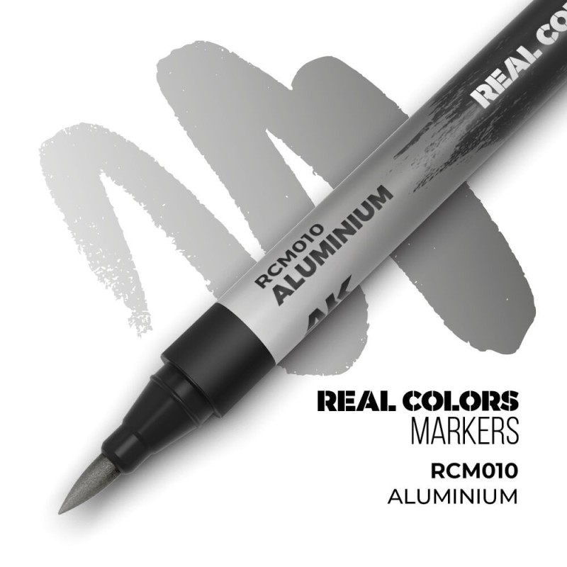  AK - Peinture Real Colors : Real Colors Markers: Aluminium