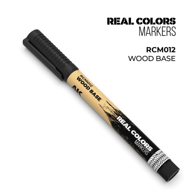 AK - Peinture Real Colors : Real Colors Markers: Wood Base