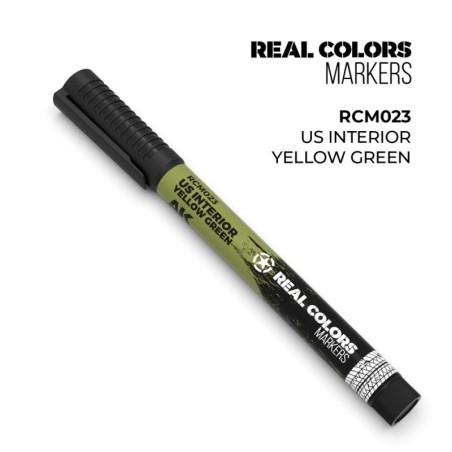 AK - Peinture Real Colors : Real Colors Markers: US Interior Yellow Green