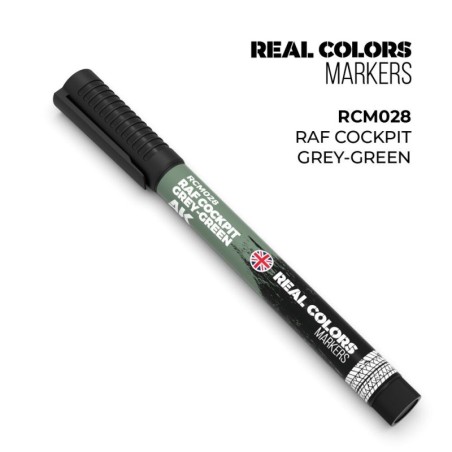 AK - Peinture Real Colors : Real Colors Markers: RAF Cockpit Grey - Green
