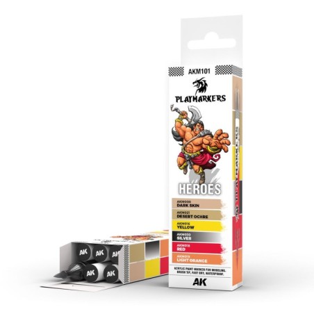 AK - Playmarkers - Heroes (6 Ref.)