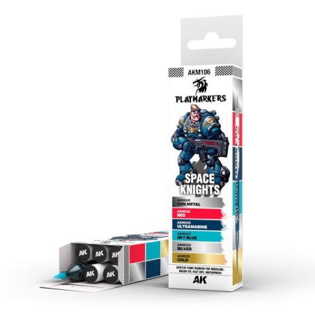 AK - Playmarkers - Space Knight (6 Ref.)