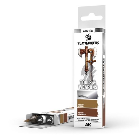 AK - Playmarkers - Tools & Weapons (3 Ref.)