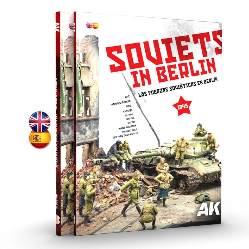 AK - Livre : Soviets IN Berlin Bilingual English - Spanish
