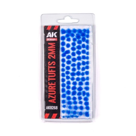 AK - Décor végétal : Azure - Fantasy Tufts 2 mm