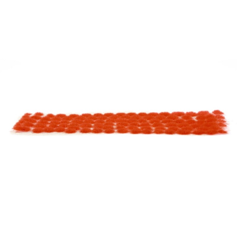  AK - Décor végétal : Red - Fantasy Tufts 2 mm