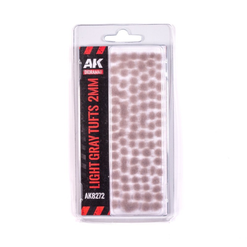 AK - Décor végétal : Light Gray - Fantasy Tufts 2 mm