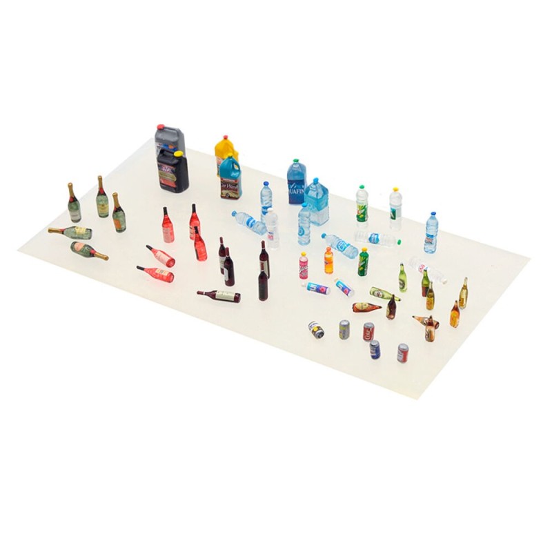  AK - Kit de modélisme : Bottles & Cans 1/35