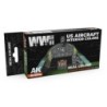 AK - Set de peintures Real Colors : WWII US Aircraft Interior Colors