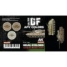 AK - Set de peintures Real Colors : IDF Afv Colors