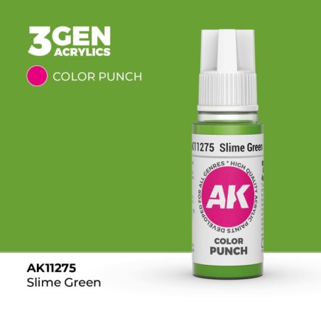AK - Peinture 3gen : Slime green Color Punch - 17 ml