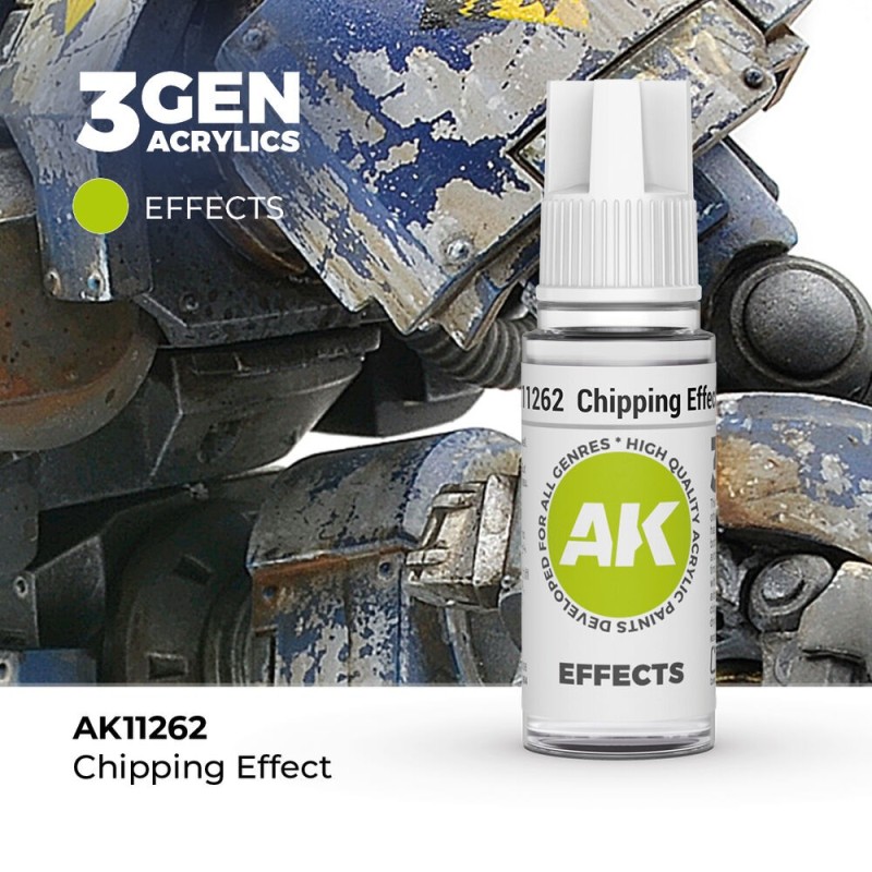 AK - Peinture 3gen : Chipping Effect 17 ml - Effects