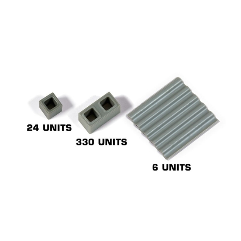  AK - Kit de modélisme : Concrete Blocks Kit 1/35 Scale