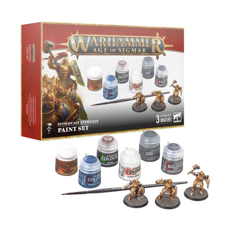 Warhammer Age of Sigmar - StormCast Eternals Paint Set