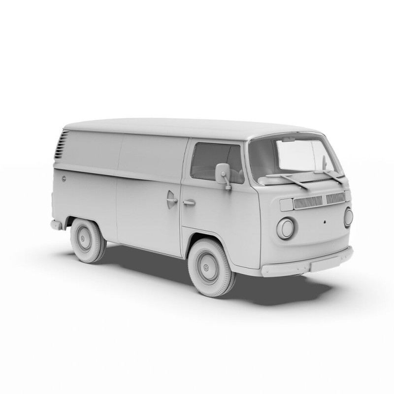  AK - Kit de modélisme : T2 Model 1972 Commercial Van