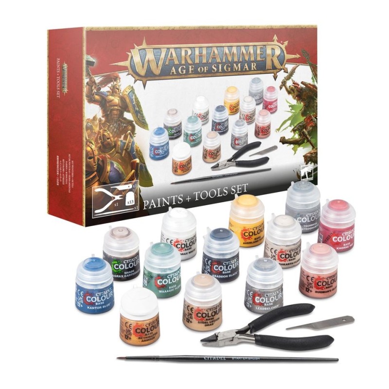Age of Sigmar - Skaven : Aos Skaven + Paint Set