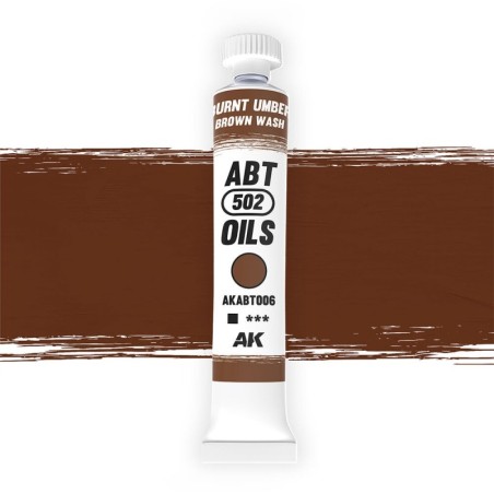 AK - Burnt Umber / Brown wash
