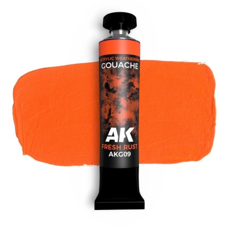 AK - Fresh Rust - AK Gouache - 20 ml