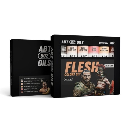 AK - Flesh Colors - Abt 502 Oils
