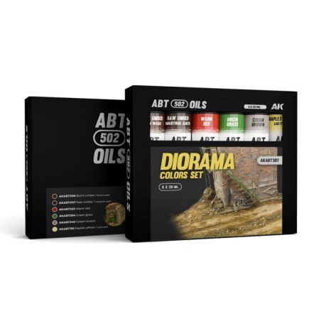 AK - Diorama Colors - Abt 502 Oils