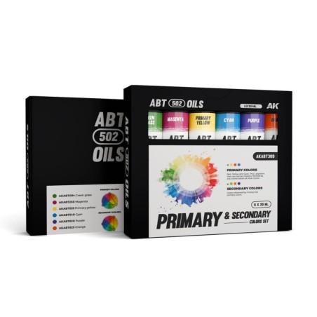 AK - Primary & Secondary Colors - Abt 502 Oils