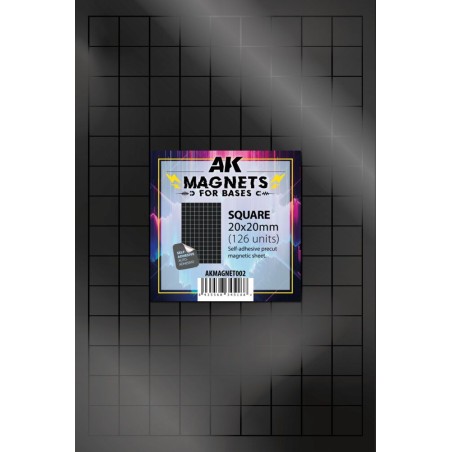 AK - Square/Cuadrado 20 X 20 - 126 Unid