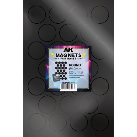 AK - Round/Redondo 40 Ø - 25 Unid