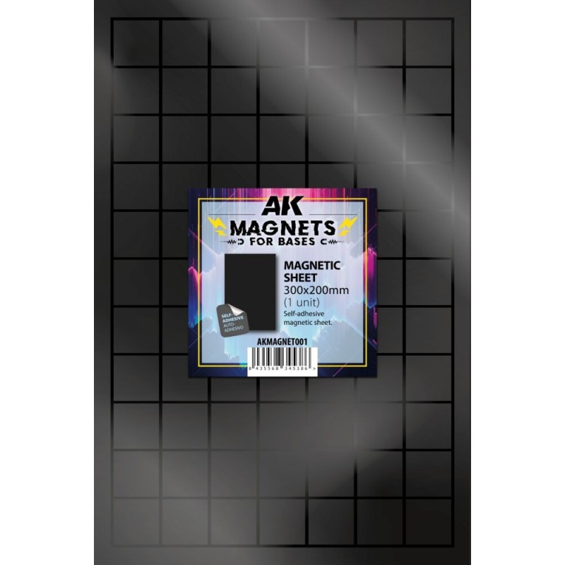 AK - Magnetic Sheet 300X200 - 1 Unid