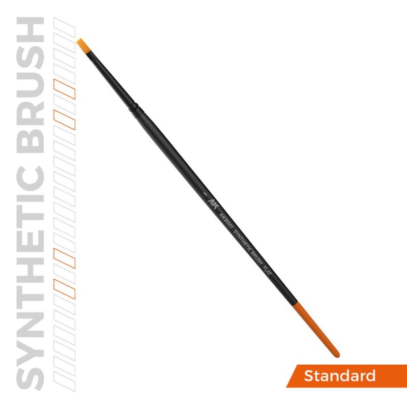 AK - AK Synthetic Brush - Flat 1