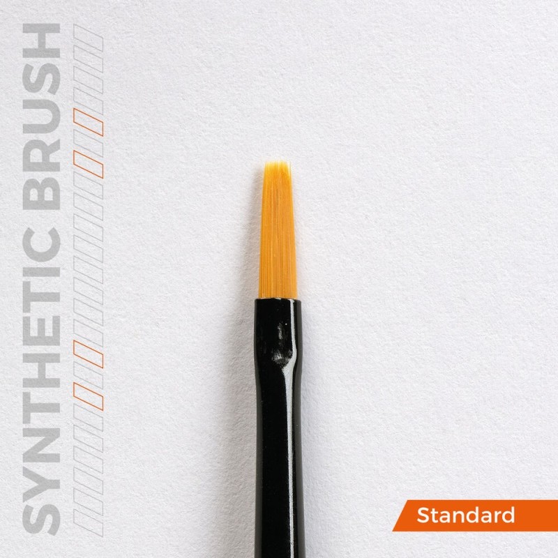  AK - AK Synthetic Brush - Flat 1