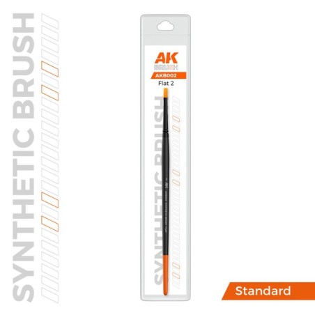 AK - AK Synthetic Brush - Flat 2