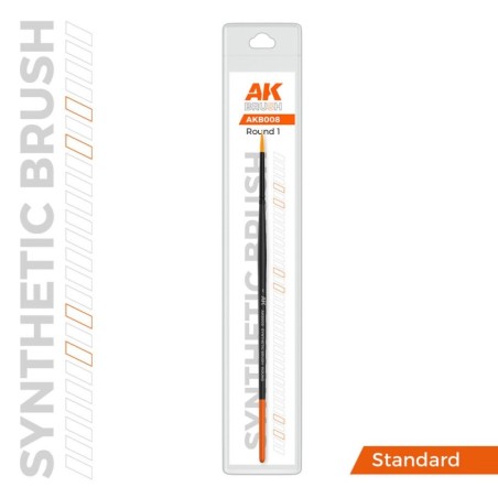 AK - AK Synthetic Brush - Round 1