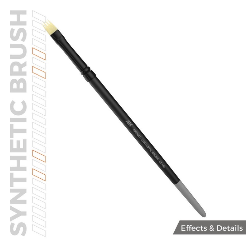 AK - AK Synthetic Brush - Comb